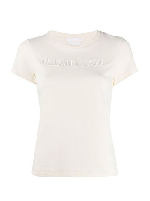 T-shirt con logo ricamato HELMUT LANG | J06DW502Q5P